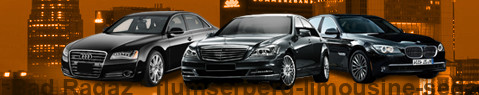 Private transfer from Bad Ragaz to Flumserberg with Sedan Limousine