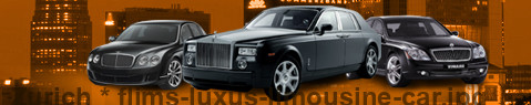 Private transfer from Zurich to Flims with Luxury limousine