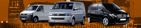 Private transfer from Saint Moritz to Trento with Minivan