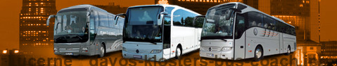 Индивидуальный трансфер из Люцерн в Давос с Туристический автобус