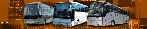 Privat Transfer von St. Moritz nach Klosters mit Reisebus (Reisecar)