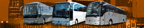 Private transfer from Saint Moritz to Lech with Coach