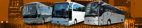 Coach (Autobus) Villeneuve | hire | Limousine Center Schweiz