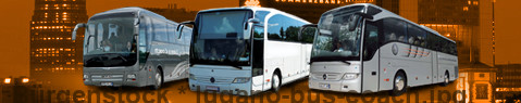 Transfert privé de Bürgenstock à Lugano avec Autocar (Autobus)