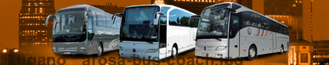 Индивидуальный трансфер из Лугано в Ароза с Туристический автобус