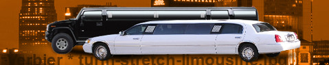 Private transfer from Verbier to Turin with Stretch Limousine (Limo)