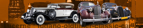Private transfer from Lucerne to Lugano with Vintage/classic car