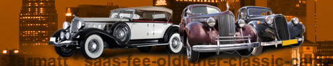 Private transfer from Zermatt to Saas-Fee with Vintage/classic car