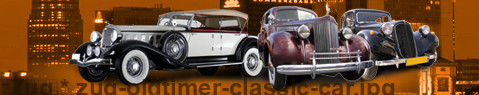 Vintage car Zug | classic car hire | Limousine Center Schweiz