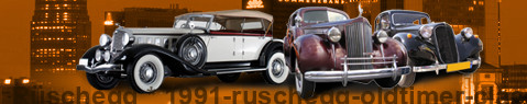 Vintage car Rüschegg | classic car hire | Limousine Center Schweiz