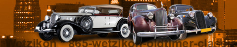 Vintage car Wetzikon | classic car hire | Limousine Center Schweiz