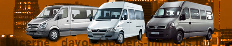 Private transfer from Lucerne to Davos with Minibus