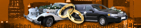 Hochzeitsauto Grächen | Hochzeitslimousine | Limousine Center Schweiz