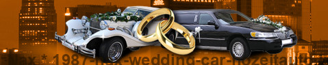 Voiture de mariage Nax | Limousine de mariage | Limousine Center Schweiz