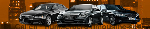 Private transfer from St. Gallen to Flumserberg with Sedan Limousine