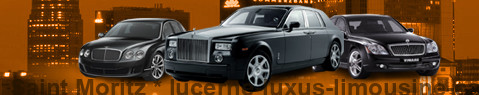 Private transfer from Saint Moritz to Lucerne with Luxury limousine