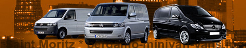 Private transfer from Saint Moritz to Bergamo with Minivan