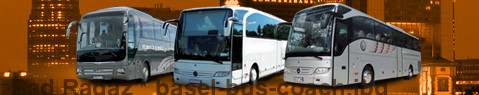 Privat Transfer von Bad Ragaz nach Basel mit Reisebus (Reisecar)