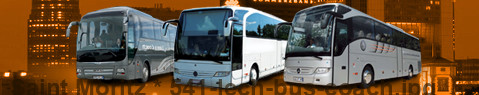 Privat Transfer von St. Moritz nach Lech mit Reisebus (Reisecar)