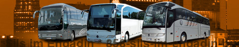 Reisebus (Reisecar) Sils im Engadin | Mieten | Limousine Center Schweiz