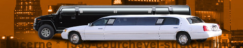 Privat Transfer von Luzern nach Courchevel mit Stretchlimousine