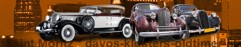Private transfer from Saint Moritz to Davos with Vintage/classic car