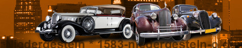 Vintage car Niedergesteln | classic car hire | Limousine Center Schweiz