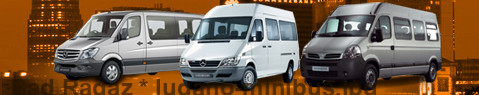 Transfert privé de Bad Ragaz à Lugano avec Minibus